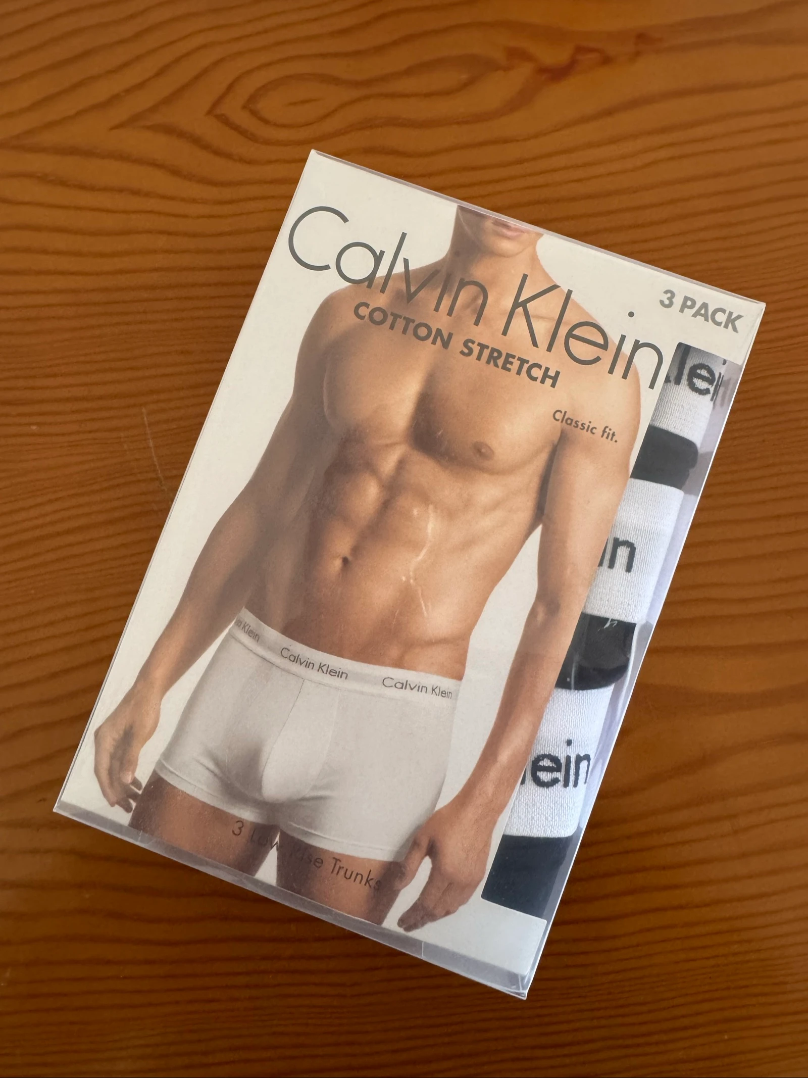 Pacote Calvin Klein 3 Low Rise Trunks tamanho M pretos novos – photo 5